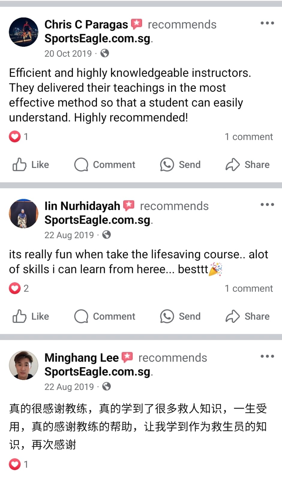 Student Feedback 3